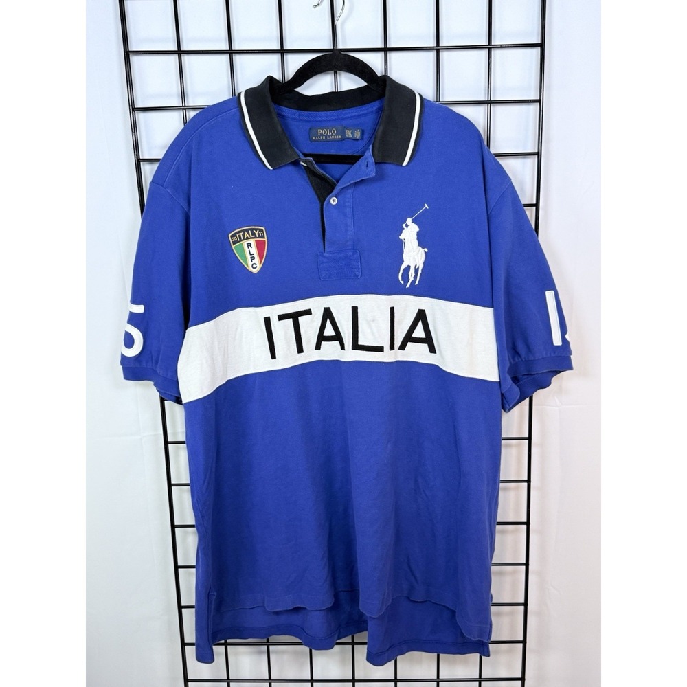 Polo Ralph Lauren Blue Italia Polo Shirt